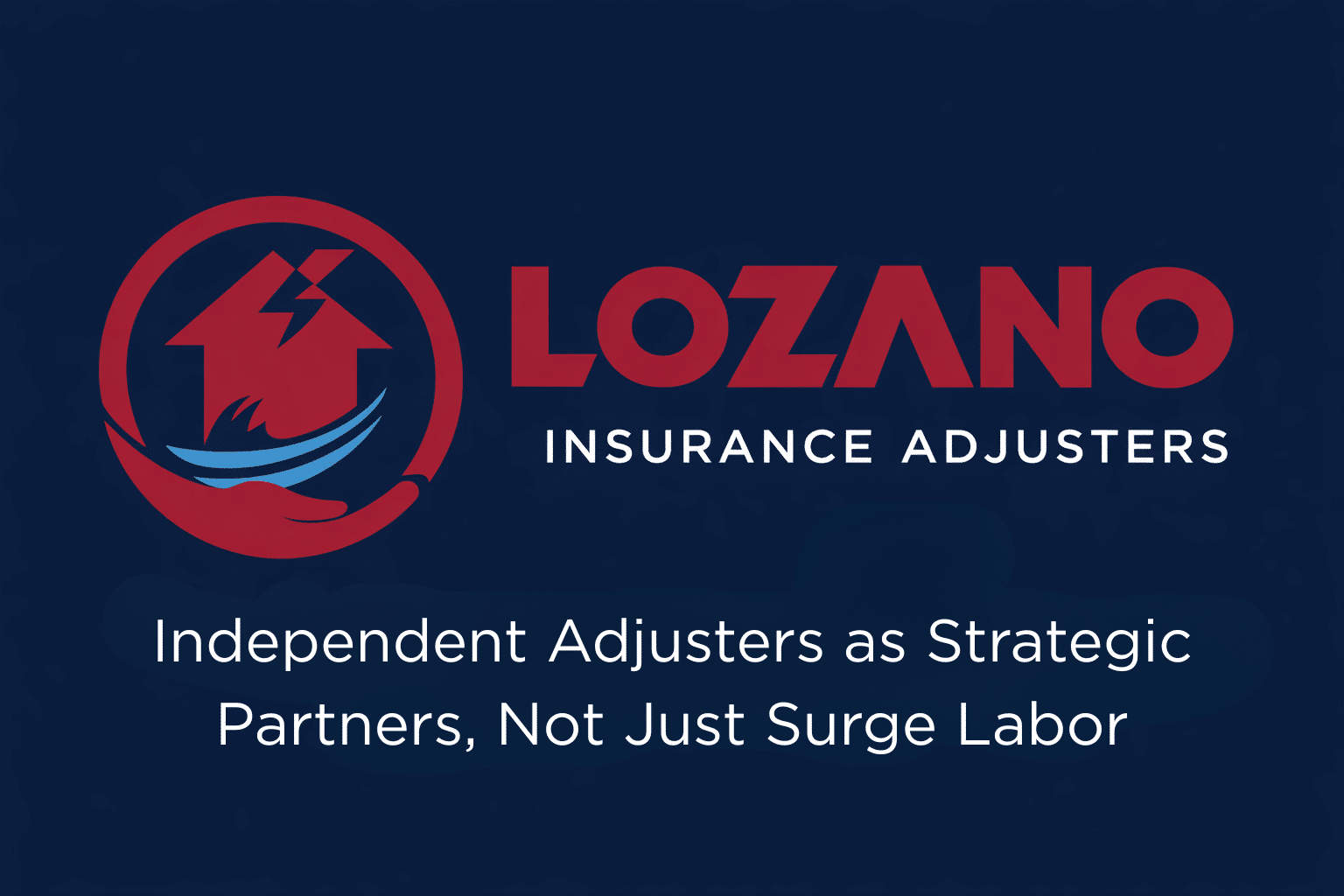 Independent Adjusters as Strategic Partners, Not Just Surge Labor